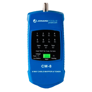 Identificador de Cables Coaxial y de RED LAN con Generador de Tonos | Jonard Tools | CM-17