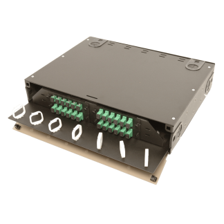 Distribuidor Óptico con Montaje en Rack | Multilink | FRM-2RU-4X-TS