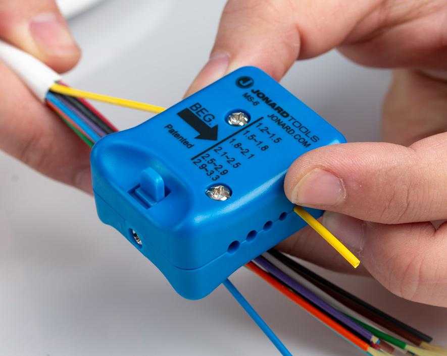 Cortadora Longitudinal de Fibra Óptica | Jonard Tools | MS-6