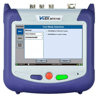 Plataforma de Prueba Multi-Servicio | VeEX | MTX150