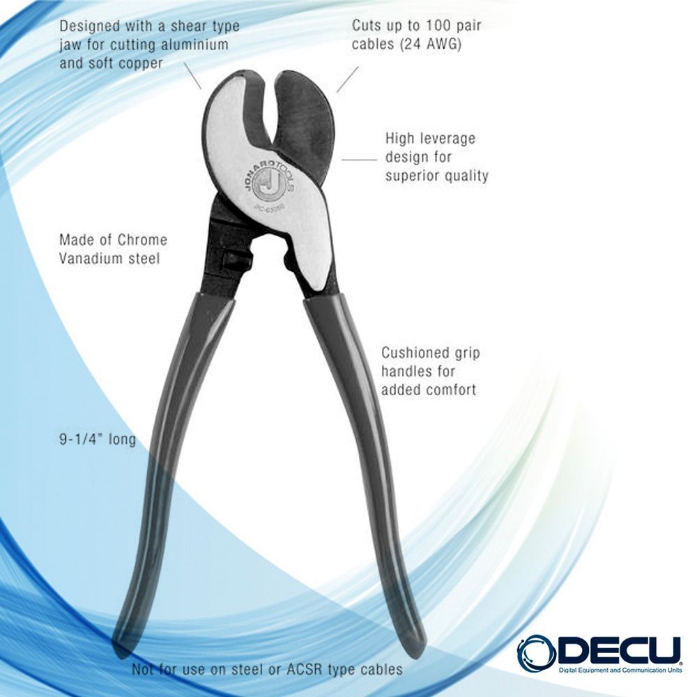 Pinzas Cortadora de Cable | Jonard Tools | JIC-63050 - Imagen 5