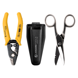 Kit de Tijeras y Pelador de Fibras | Jonard Tools | TK-375