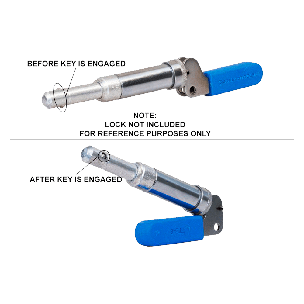 Llave de Émbolo con Cerradura de Barril | Jonard Tools | TTB-6