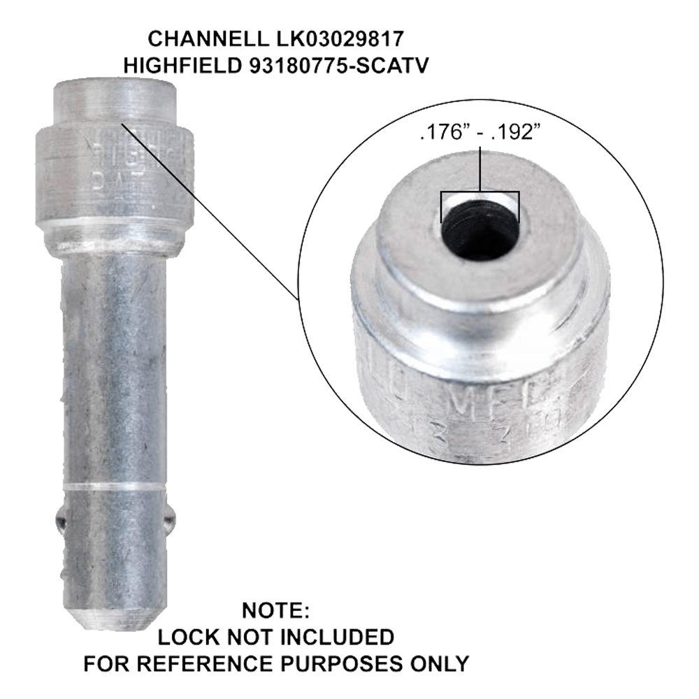 Llave de Émbolo con Cerradura de Barril | Jonard Tools | TTB-6