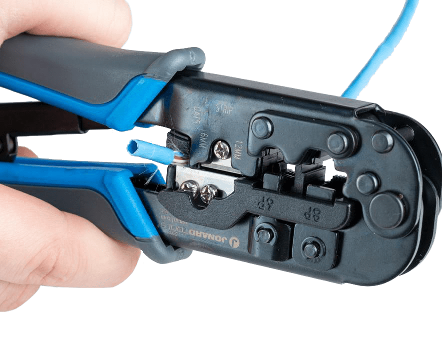 Crimpadora de Conectores RJ45 | Cat 5e Cat 6 | Jonard Tools | UC-864