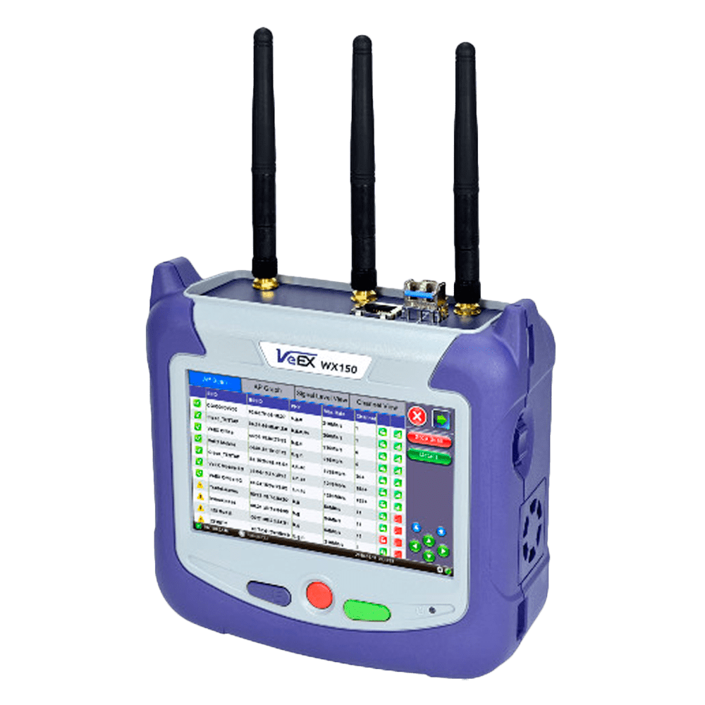 Equipo de Pruebas para Redes WiFi | VeEX | WX150