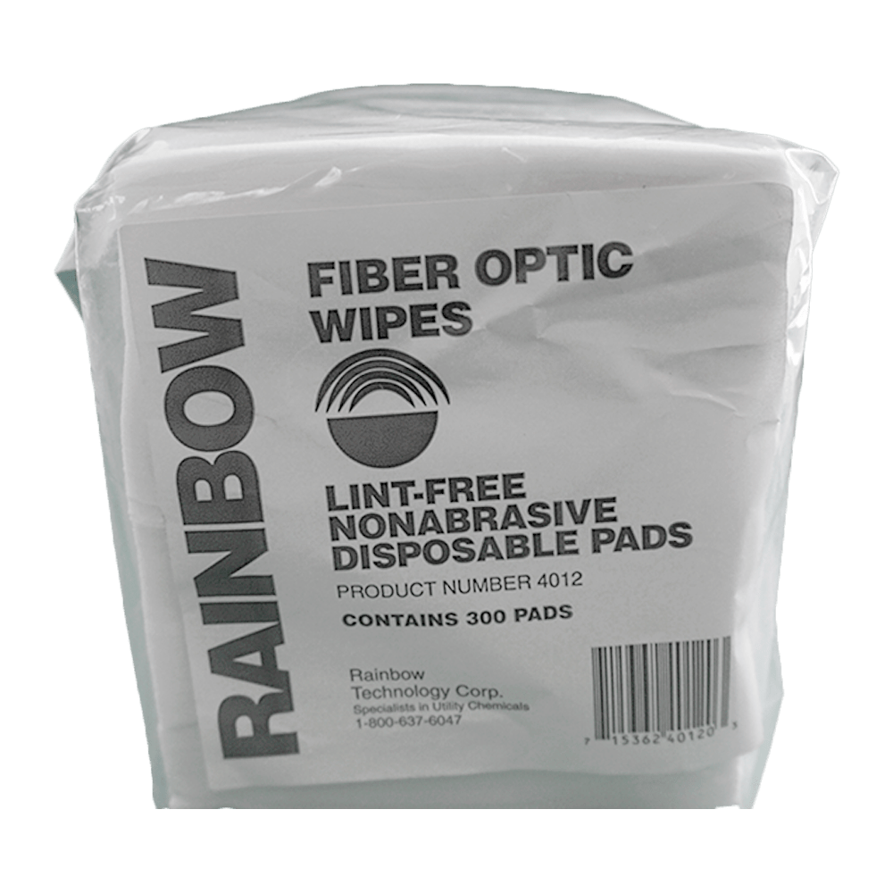 Toallitas de Limpieza de Fibra Óptica (En Seco) | Rainbow | 4012