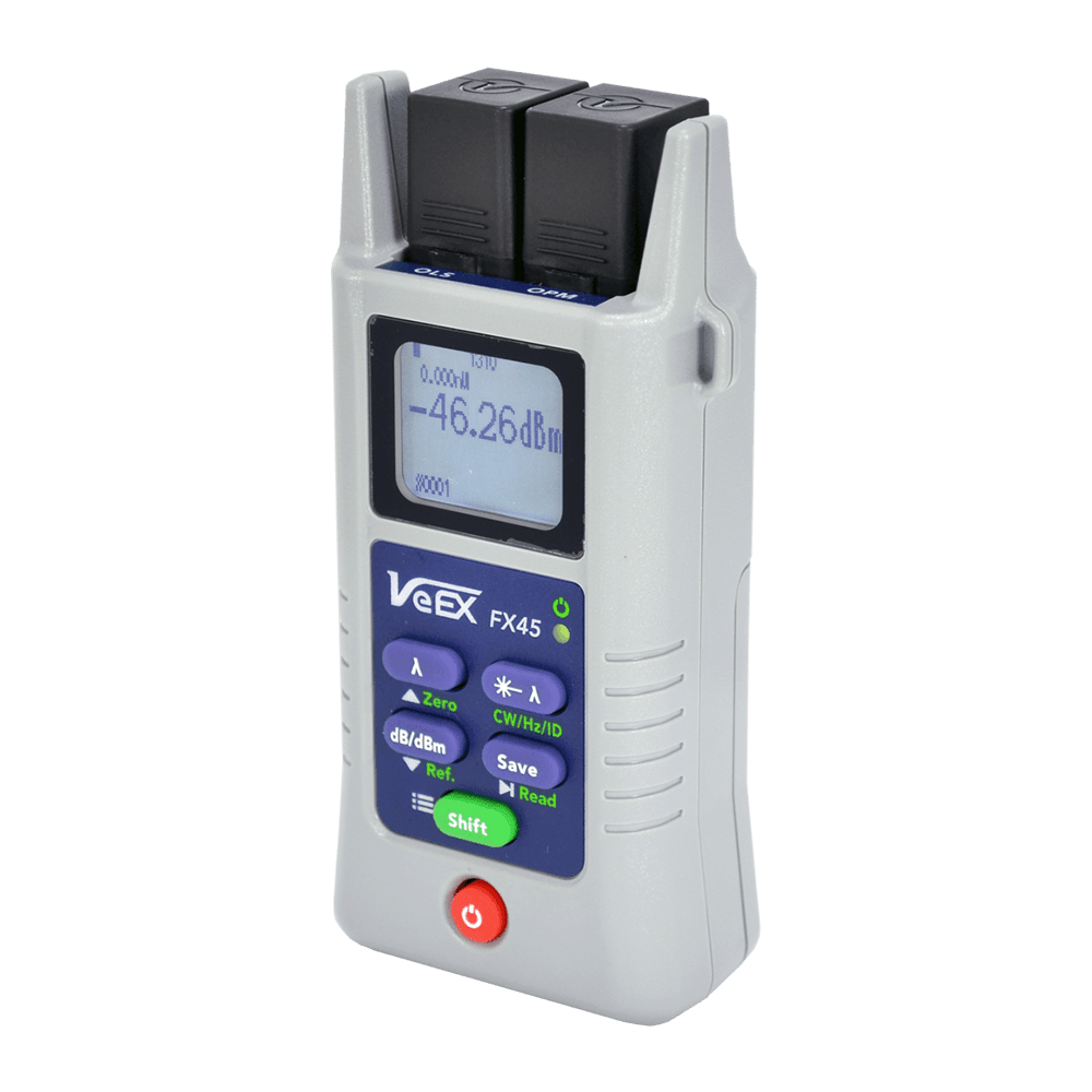 Medidor de Potencia Óptica - Fuente de Luz | VeEX | FX45