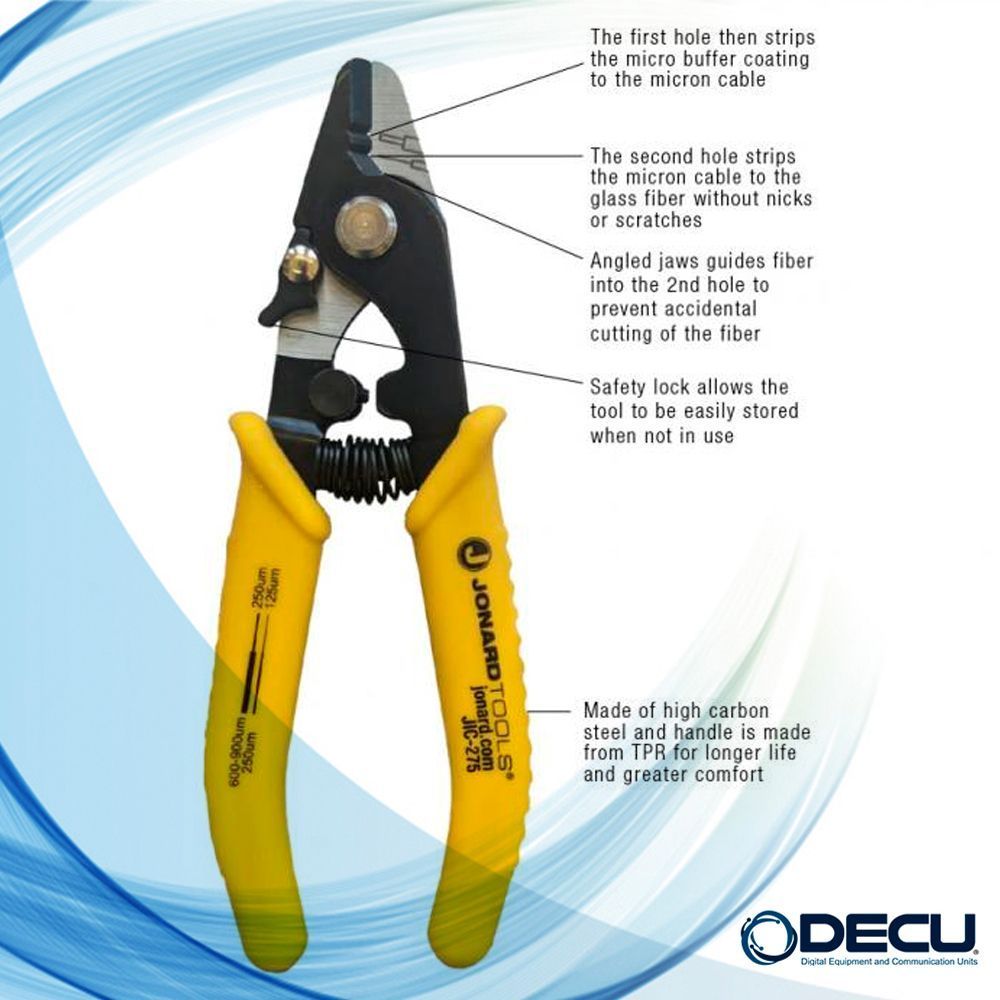 Pelacables de Fibra Óptica de Dos Orificios | Jonard Tools | JIC-275 - Imagen 3