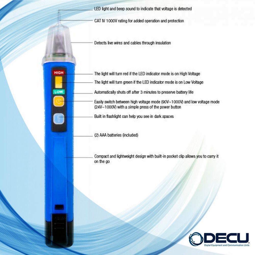 Detector de Voltaje de Rango Dual | Jonard Tools | VT-1100 - Imagen 3