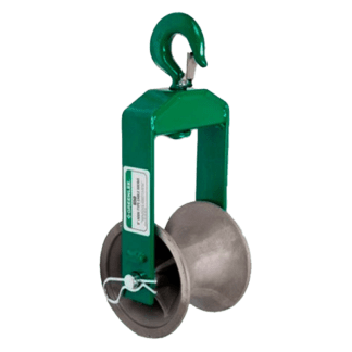 Poleas con Gancho: Capacidad de 4 000 lb | Greenlee | 65