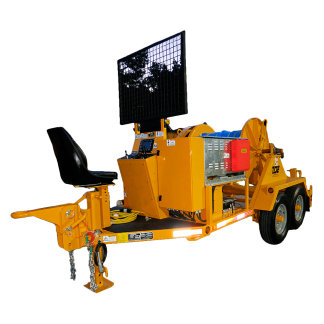 Jaladora de Cable con Tensor de Tambor | Timberland | DPT-40E
