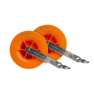 Polea para Cables Eléctricos, de Red y Coaxiales de Bajo Voltaje (Paquete de 2) | Jonard Tools | CP-475