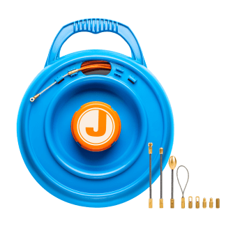 Jalacables de fibra de vidrio 100 ft | Jonard Tools | FTF-1125