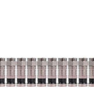 Conectores RG6 10 pzas | Jonard Tools | RG6-10
