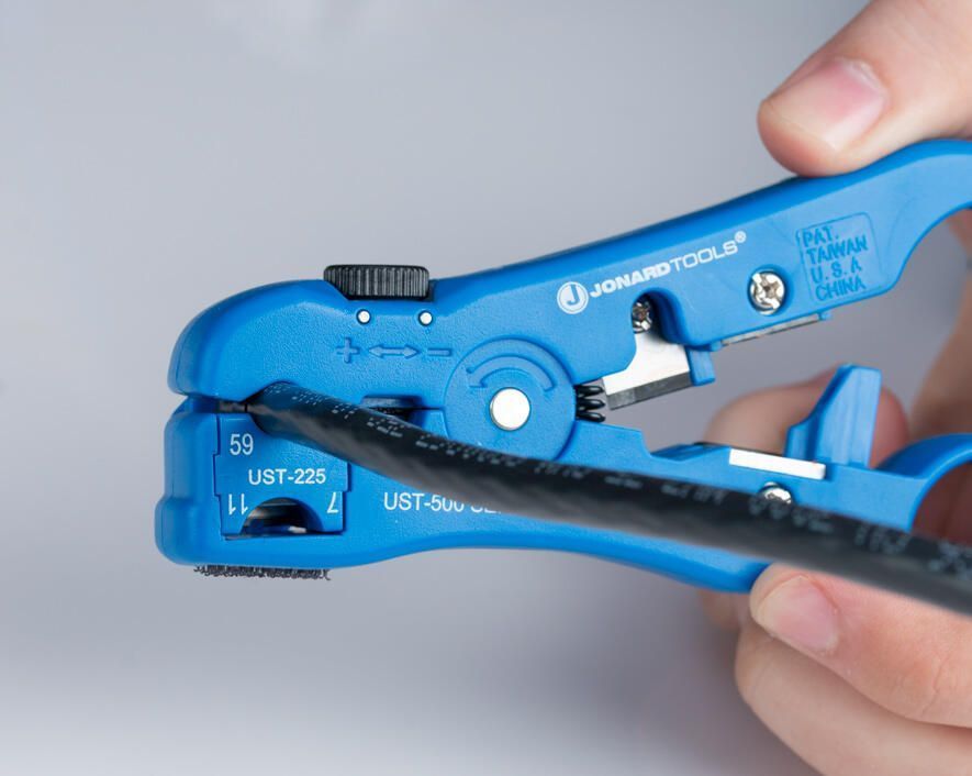Herramienta Universal para Pelado de Cables Coaxial | Jonard Tools | UST-525