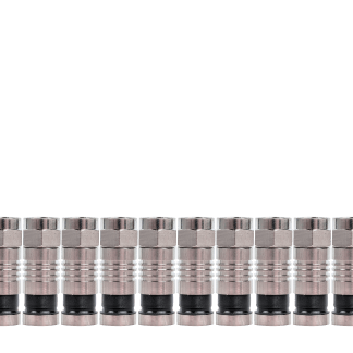 RG6 Connectors (Pack of 10)