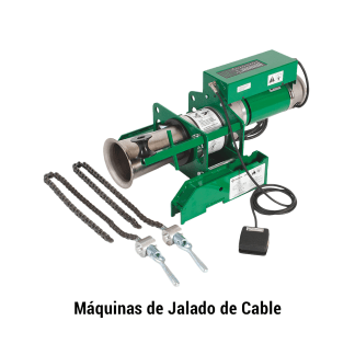 Máquinas de Jalado de Cable