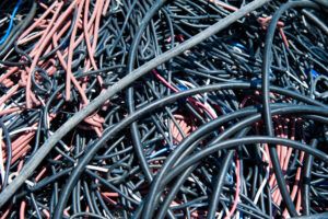 DECU Cables desorganizados en varios tamaños y colores