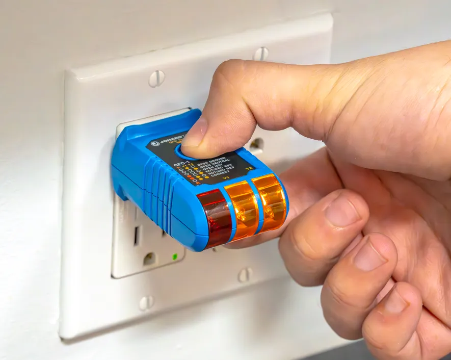 Probador de tomacorrientes GFCI | Jonard Tools | GFC-1 - Imagen 2