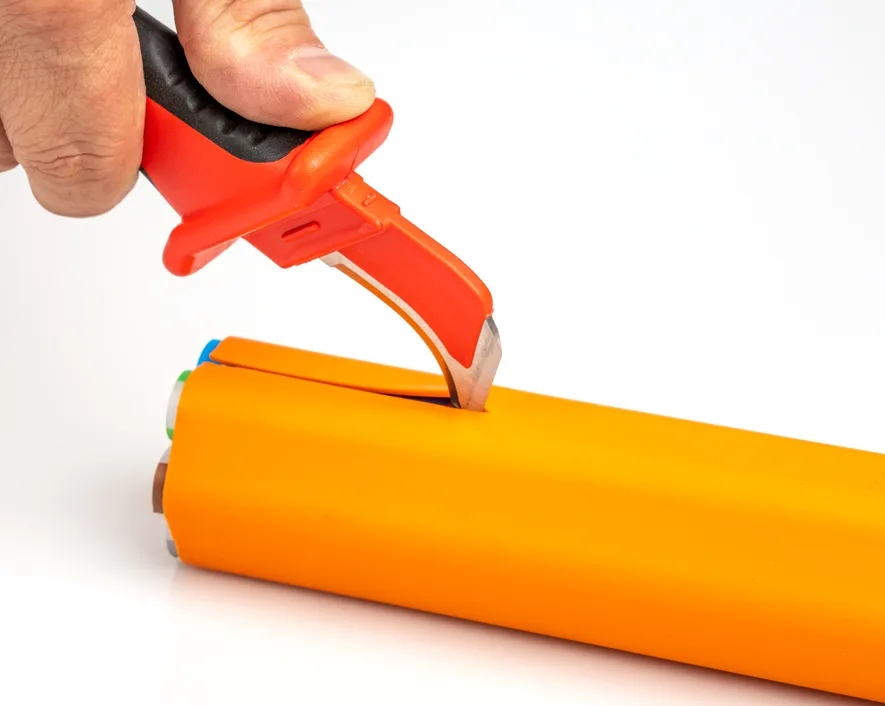 Cuchillo para revestimiento de cables y conductos aislados | Jonard Tools | KN-200INS - Imagen 5