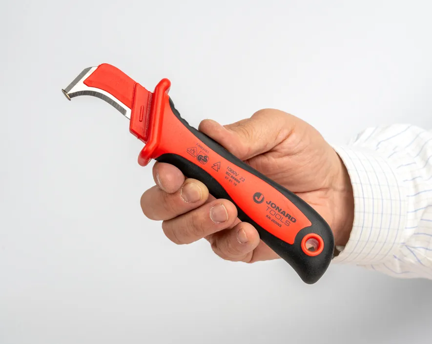 Cuchillo para revestimiento de cables y conductos aislados | Jonard Tools | KN-200INS - Imagen 6