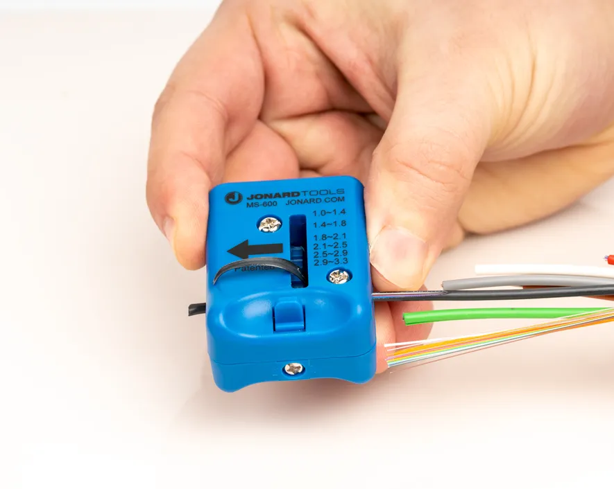 Herramienta de afeitado de rango medio (1,0 mm-3,3 mm) | Jonard Tools | MS-600 - Imagen 4