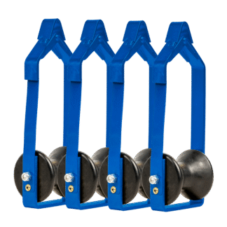 Enrollador de cables para cables de hasta 3" de diámetro (paquete de 4) | Jonard Tools | CR-300/4