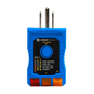 Probador de tomacorrientes GFCI | Jonard Tools | GFC-1
