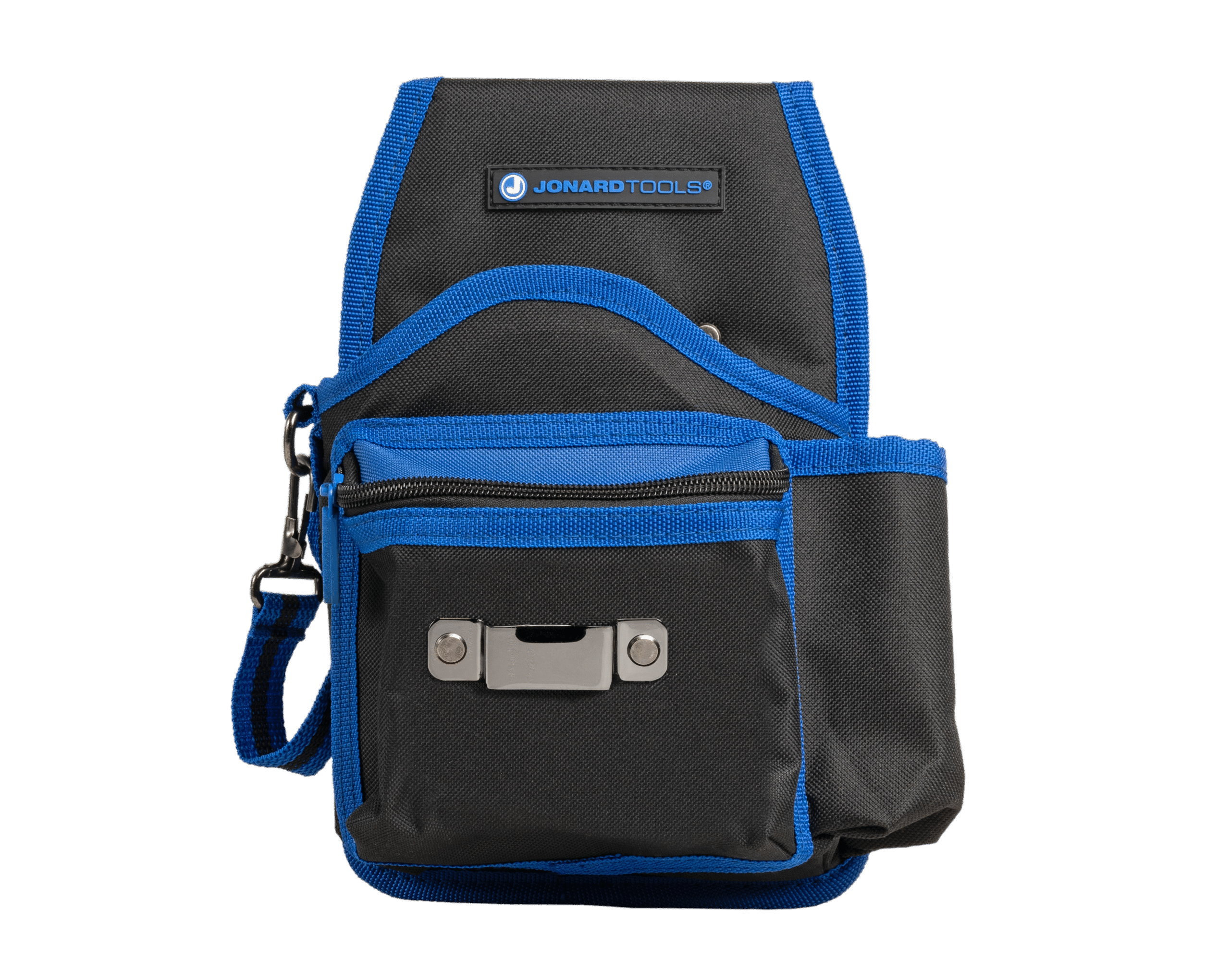 Bolsa de herramientas de 12 bolsillos con correa para cinta métrica | Jonard Tools | H-120