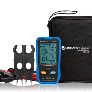 Probador de paneles solares, medidor de potencia MPPT de 800 W | Jonard Tools | SPM-800