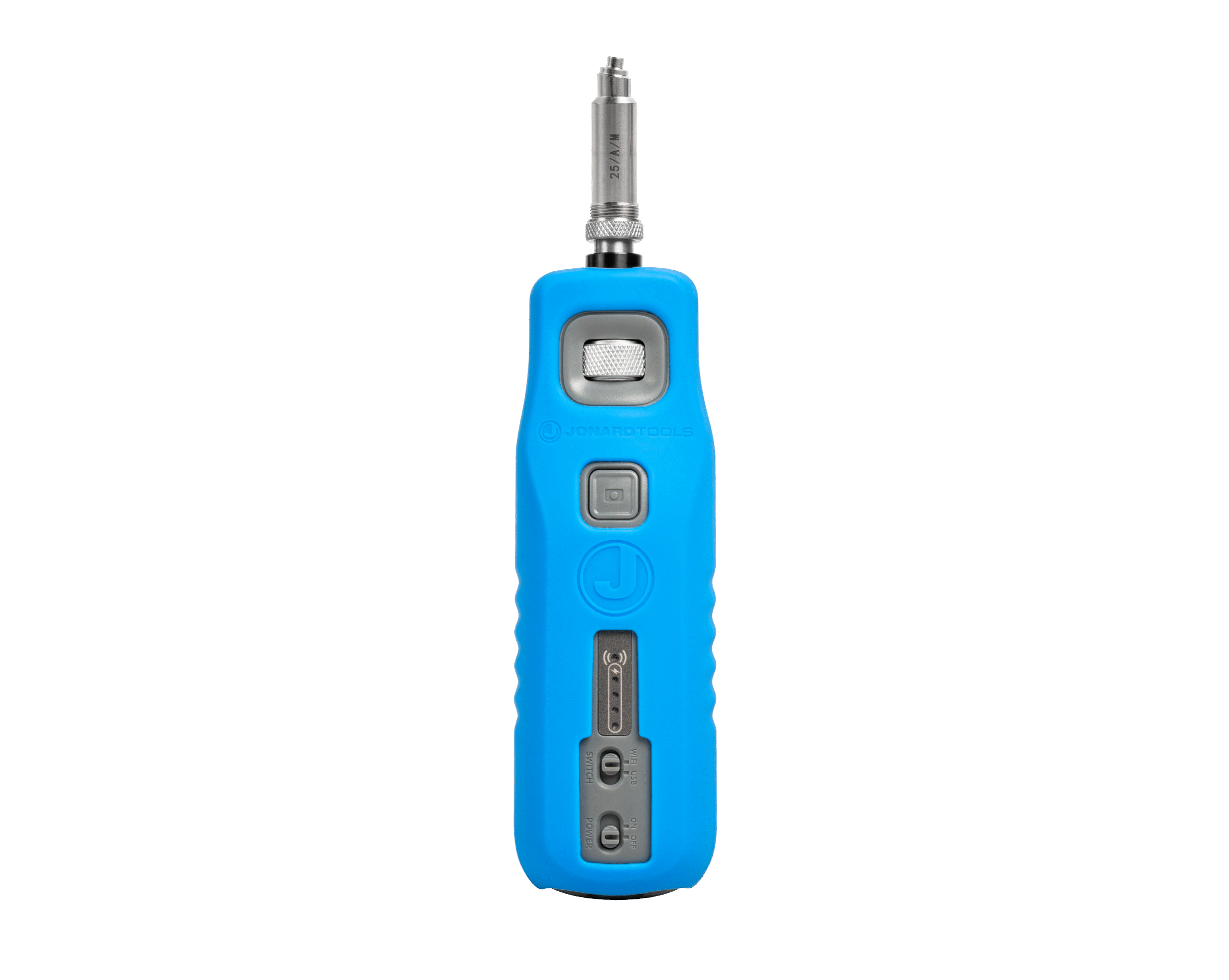 Microscopio inalámbrico de inspección de fibra óptica con adaptadores APC | Jonard Tools | WFM-110