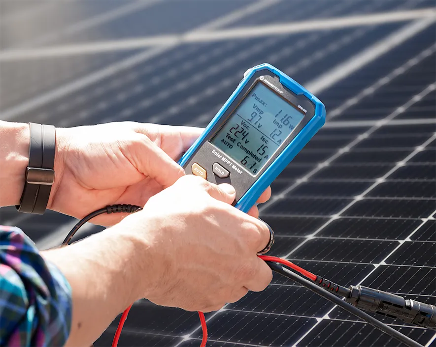 Probador de paneles solares, medidor de potencia MPPT de 800 W | Jonard Tools | SPM-800 - Imagen 4