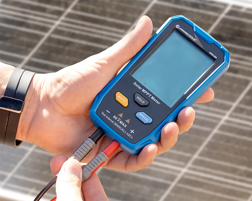 Probador de paneles solares, medidor de potencia MPPT de 800 W | Jonard Tools | SPM-800 - Imagen 5