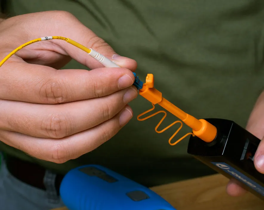 Microscopio inalámbrico de inspección de fibra óptica con adaptadores APC | Jonard Tools | WFM-110 - Imagen 2